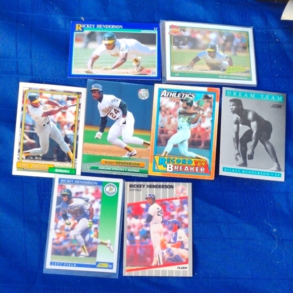 Baseball Trading Cards -Rickey Henderson - Picture 1 of 2
